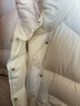 三彩【易打理】2025冬季新款90白鴨絨羽絨馬甲寬松外穿短款M 曬單實(shí)拍圖