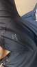 特步（XTEP） 男子半拉鏈長(cháng)袖t恤舒適休閑訓練跑步服內搭速干衣透氣上衣 正黑色0173-散熱保暖（男） XL 曬單實(shí)拍圖