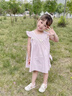 班喜迪女童連衣裙夏裝2026新款洋氣女寶寶公主裙夏季兒童背心裙子小童裝 紫色 110 曬單實(shí)拍圖