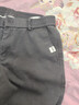 馬克華菲（MARK FAIRWHALE）褲子男士冬季高端商務(wù)休閑褲男修身直筒男褲長(cháng)褲子 灰色 2XL 曬單實(shí)拍圖