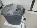 美的（Midea）泡腳桶殺菌暖腳足浴盆全自動(dòng)按摩保暖洗腳盆熏蒸暖泡噴淋生日禮物送男女友ZL310深空灰 曬單實(shí)拍圖