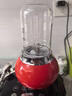 OTE榨汁機小型家用玻璃迷你果汁多功能自動(dòng)果蔬便攜電動(dòng)奶昔榨汁杯禮物 濃烈中國紅【單杯】 加厚2.8mm高硼硅玻璃杯身 曬單實(shí)拍圖