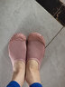 SooGree健身鞋女男室內軟底防滑家用跳繩跳操運動(dòng)減震靜音透氣赤足瑜伽鞋 居家輕便運動(dòng)鞋粉色 38 -39碼 曬單實(shí)拍圖