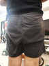 迪卡儂運動(dòng)短褲夏季男透氣寬松健身深灰色基礎款L-4109206 曬單實(shí)拍圖