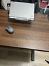 凡積實(shí)木電動(dòng)升降桌智能電腦桌可升降電競桌子家用辦公學(xué)習工作臺書(shū)桌 3CM桌面【單電機】胡桃色 120x60x75CM 曬單實(shí)拍圖