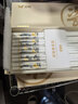 雙槍家用陶瓷筷子食品接觸級抗菌防霉 萬(wàn)里長(cháng)城10雙 高檔禮盒裝 曬單實(shí)拍圖
