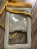 Naturehike挪客白水浮力手機防水袋可觸屏拍照能漂浮掛脖游泳泡溫泉漂流潛水 IPX8級防水/拿坡里黃 曬單實(shí)拍圖