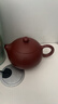 京東京造 宜興紫砂壺 手工【原礦紫泥】煮茶泡茶壺茶具 西施壺210ml 曬單實(shí)拍圖