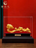 慧選禮（HUI XUAN LI）絨沙金如意擺件喬遷開(kāi)業(yè)禮物新中式客廳玄關(guān)電視酒柜辦公室裝飾品 曬單實(shí)拍圖