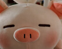 名創(chuàng  )優(yōu)品（MINISO）小豬B-BO彈力超柔趴姿毛絨公仔玩具玩偶抱靠枕娃娃送禮生日禮物女 曬單實(shí)拍圖