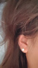 GiO珠寶 Akoya海水珍珠耳釘18K金耳飾女送老婆送女友生日禮物 曬單實(shí)拍圖