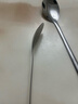 【爆品】多支裝不銹鋼勺子高顏值兒童韓式長(cháng)柄勺拌飯湯匙 加長(cháng)加厚 不銹鋼韓式勺【2支裝】 曬單實(shí)拍圖