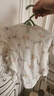 婧麒（JOYNCLEON）新生嬰兒衣服初生寶寶包屁衣秋冬季純棉連體衣三角哈衣 Jlt201030 曬單實(shí)拍圖