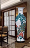 晟煦景德鎮陶瓷手繪富貴吉祥落地大花瓶家居客廳裝飾品公司開(kāi)業(yè)大擺件 手繪富貴吉祥單個(gè) 100cm 曬單實(shí)拍圖