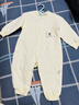 婧麒（JOYNCLEON）嬰兒連體衣保暖夾棉嬰幼兒寶寶衣服秋冬爬服哈衣套裝 Jlt200702 曬單實(shí)拍圖
