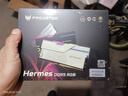 宏碁掠奪者（PREDATOR）DDR5 臺式機內存條 Hermes冰刃系列 RGB燈條 臺式機電腦配件 6000頻率 C28冰刃黑 32GB 2條套條 16*2 曬單實(shí)拍圖