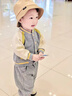 波步（BORBOON B）寶寶套裝春裝2026新款男童外套棒球服褲子兩件套嬰兒春季外出衣服 【套裝】2302 90 曬單實(shí)拍圖