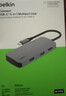 貝爾金（BELKIN）Type-C拓展塢 MacBook擴展塢5合1 電腦USB擴展TF/SD讀卡器 iPad投屏HDMI 兼容雷電口 AVC007-V2 曬單實(shí)拍圖