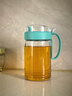 茶花 玻璃油壺儲油罐 食用香油醬醋料酒瓶 大容量550ml 油壺+油刷套裝 曬單實(shí)拍圖