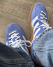 AJMG高顏值經(jīng)典板鞋男女款專(zhuān)柜正品運動(dòng)2026新款三杠阿甘平底德訓鞋男 藍白絨面（專(zhuān)柜過(guò)檢一對一） 42 曬單實(shí)拍圖