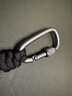 水瓶掛扣登山扣礦泉水掛繩背包水杯戶(hù)外掛鉤傘繩手工編織徒步配件 暗夜騎士 水瓶扣 曬單實(shí)拍圖