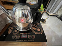 金灶（KAMJOVE）全智能自動(dòng)上水電熱水壺茶具燒水壺保溫電水壺茶臺燒水壺全自動(dòng)上水壺燒水器 K7 0.9L 黑色 曬單實(shí)拍圖