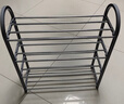 樂(lè )愛(ài)家多層鞋架門(mén)口簡(jiǎn)易收納架宿舍客廳加固加寬鋼管鞋架子 曬單實(shí)拍圖