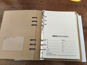 旭辰文具活頁(yè)內芯筆記本A5 80克紙張1本加厚6孔橫線(xiàn)內頁(yè)（100張200頁(yè)） 活頁(yè)紙本可拆卸替芯記錄本 曬單實(shí)拍圖