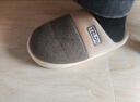 俞兆林（YUZHAOLIN）棉拖鞋男女冬季居家保暖棉拖鞋 YG307 曬單實(shí)拍圖