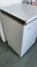海爾（Haier）100L單溫冰柜小型家用小冰柜減霜一級能效冷藏冷凍轉換深冷冷柜小冰箱BC/BD-100GHW9D國家補貼 曬單實(shí)拍圖
