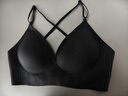 七色紡無(wú)痕內衣女士掛脖美背聚攏防下垂防外擴收副乳吊帶一體性感文胸罩 曬單實(shí)拍圖
