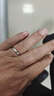 老銀匠s925銀戒指莫比烏斯情侶素圈扭紋情侶戒指男女生情人節禮物送女友 曬單實(shí)拍圖
