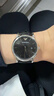 EMPORIO ARMANI阿瑪尼手表男士 簡(jiǎn)約商務(wù)風(fēng)黑色皮帶歐美表 生日禮物送男友AR2500 曬單實(shí)拍圖