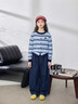 艾卡諾 I.KARNOW童裝女童超好看褲子套裝2026春款兒童針織毛衣彎刀牛仔褲洋氣韓版 13236藏青色彎刀牛仔褲 110 曬單實(shí)拍圖