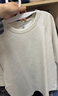 優(yōu)衣庫男裝女裝快干華夫格圓領(lǐng)T恤/短袖26春夏新款484803 30 淺米色 XL 曬單實(shí)拍圖