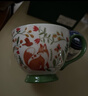 網(wǎng)易嚴選田園手繪早餐杯水杯 微波爐陶瓷馬克杯 田園繁花-400ml禮物家居館 曬單實(shí)拍圖