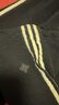 adidas賀聰同款休閑三條紋寬松運動(dòng)褲直筒褲女阿迪達斯官方三葉草   黑色   L 曬單實(shí)拍圖