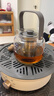 美的（Midea）圍爐煮茶套裝電陶爐煮茶器電烤爐 多功能玻璃茶壺爐遠紅外加熱 室內戶(hù)外露營(yíng)圍爐煮茶爐全套煮茶壺 【新式無(wú)煙圍爐】配烤盤(pán)+茶壺 曬單實(shí)拍圖
