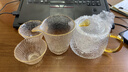 錘紋玻璃茶具套裝耐高溫泡茶壺煮茶器茶杯茶水分離過(guò)濾器出水流暢 小葉子泡茶壺350ML 曬單實(shí)拍圖