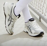亞瑟士ASICS女鞋舒適透氣跑步鞋緩震回彈跑鞋運動(dòng)鞋 GEL-CONTEND 4 白色/銀色 39 曬單實(shí)拍圖