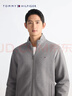 Tommy Hilfiger秋冬男雙面布休閑通勤立領(lǐng)鑲邊口袋寬松亞洲版開(kāi)衫衛衣外套 曬單實(shí)拍圖