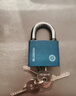 梅花（BLOSSOM）掛鎖抽屜鎖工具箱學(xué)生宿舍柜子鎖電表箱鎖小鎖BC2925藍25MM 曬單實(shí)拍圖