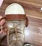 世喜兒童吸管杯直飲杯直飲奶瓶PPSU牛奶杯喝奶喝水1-3-6歲大寶寶水杯 曬單實(shí)拍圖