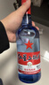 紅星二鍋頭 藍瓶綿柔8純糧清香型白酒 自飲北京特產(chǎn)禮品 年貨春節送禮 53度 750mL 6瓶 整箱裝 曬單實(shí)拍圖