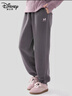 迪士尼（Disney）女童褲子秋季新款兒童運動(dòng)褲洋氣大童休閑衛褲 EK070薄墨灰 150 曬單實(shí)拍圖