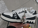 暴力熊男鞋春季新品板鞋男休閑鞋透氣牛皮增高潮鞋情侶女鞋百搭鞋子男 曬單實(shí)拍圖