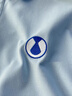 雷薩狼涼感索羅娜工作服POLO衫定制logo企業(yè)團體商務(wù)翻領(lǐng)短袖T恤文化衫 A款【索羅娜條紋領(lǐng)】天藍色 XL 曬單實(shí)拍圖