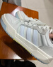 adidas ENTRAP美式校園風(fēng)運動(dòng)少年感復古籃球風(fēng)板鞋男女阿迪達斯   米白色/灰色   40 曬單實(shí)拍圖