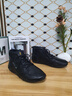 公羊高幫男鞋冬季新款潮流運動(dòng)百搭馬丁靴男軟底頭層牛皮黑色休閑皮鞋 黑色 【標準皮鞋碼】 41 曬單實(shí)拍圖