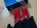 阿迪達斯（adidas）（adidas）三葉草男女鞋GAZELLE INDOOR低幫休閑鞋IF1808紅白36.5 曬單實(shí)拍圖